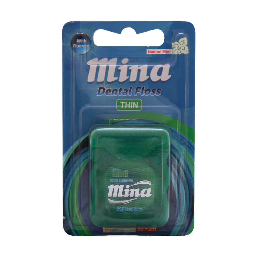 Mina-Mint-Dental-Floss-۵۰-m-1